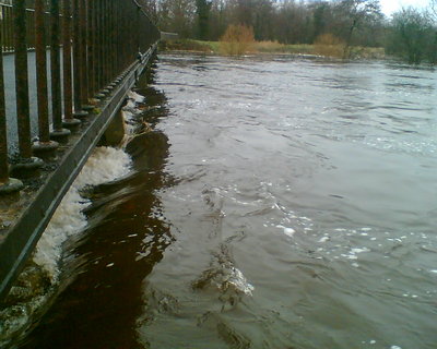 High water outback - taken from the Black Bridge